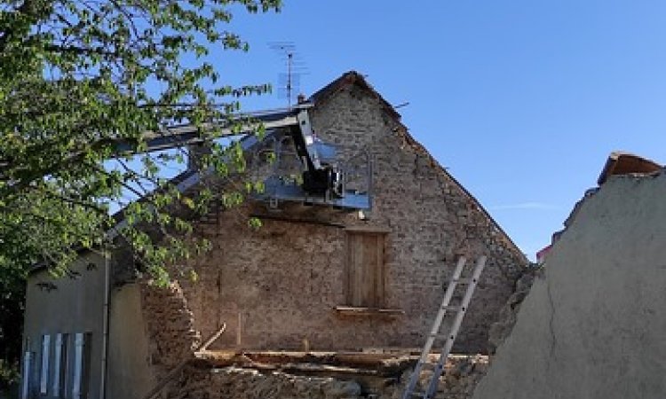 Rénovation façade maison - Saulieu - COMMUNEAU ARTON BTP 