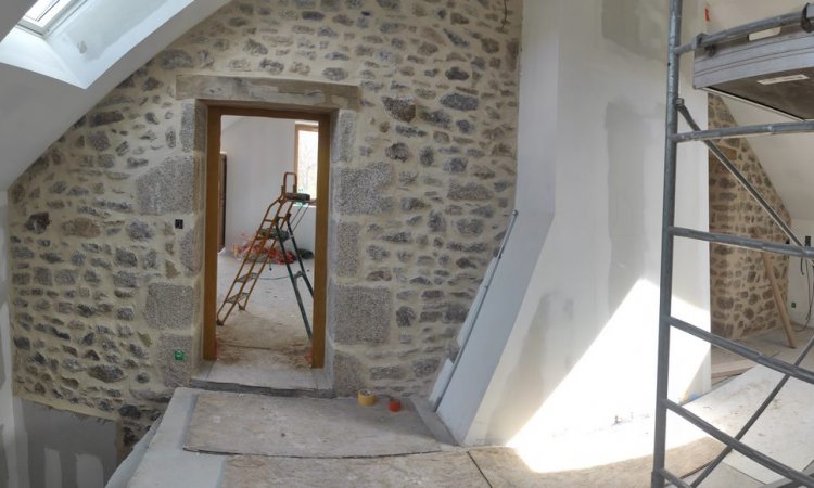 Rénovation de murs intérieurs - Saulieu - COMMUNEAU ARTON BTP 